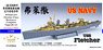 WWII USN Fletcher Class Destroyer Complete Upgrade Set (for Tamiya 78012) (Plastic model)