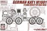 German MAN KAT1 M1001 8*8 High-Mobility Off-road Truck (Plastic model)