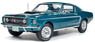 1968 Ford Mustang 2+2 (Hot Rod Magazine) Gulfstream Aqua Blue (Diecast Car)