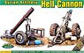 シリア内戦「ヘルキャノン」 自作簡易迫撃砲 (2種x1入り) (プラモデル)