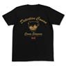 Detective Conan Conan Edogawa Icon Mark T-Shirts Black L (Anime Toy)