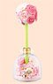 Rilakkuma Desktop Figure -Botanical Pen- #1 Pink Bouquet (Anime Toy)