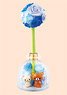 Rilakkuma Desktop Figure -Botanical Pen- #2 Blue Bouquet (Anime Toy)