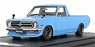 Nissan Sunny Truck Long (B121) Light Blue (ミニカー)