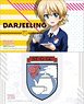 Girls und Panzer das Finale IC Card Sticker Set Darjeeling (Anime Toy)