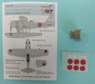 F1M2 Early Producrion Type Resin Set and Seaplane Tender Sanyo Maru Decals (for Fujimi) (Plastic model)