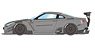 LB Works GT-R Type 2 2017 Gray (Diecast Car)