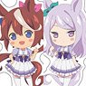 Uma Musume Pretty Derby Acrylic Key Ring w/Stand Collection/Vol.1 (Set of 7) (Anime Toy)