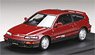 Honda CR-X SiR (EF8) 1989 Red Perl (Diecast Car)