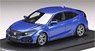 Honda Civic Hatchback (FK7) 2017 Brilliant Sporty Blue Metallic (Diecast Car)