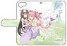 [Puella Magi Madoka Magica the Movie: Rebellion] Draw for a Specific Purpose Notebook Type Smartphone Case (Madoka & Homura/Blossom) for iPhone6 & 7 & 8 (Anime Toy)
