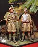British 8th Army (2 Figures) (Plastic model)
