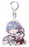 Re:Zero -Starting Life in Another World- Acrylic Key Ring Vol.3 (1) Rem Battle Ver. (Anime Toy)