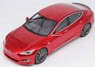 Tesla Model S Facelift Red (Diecast Car)