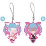 Magical Girl Site [Front and Back Rubber] Nijimin & Yami Nijimin (Anime Toy)