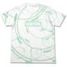 ソードアート・オンライン オルタナティブ ガンゲイル・オンライン バレットサークル オールプリント Tシャツ WHITE XL (キャラクターグッズ)