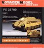 Photo-Etched Parts for WWII Jagdpanther G2 Late Version (for Tamiya 35203) (Plastic model)