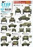 British Armoured Cars.Staghound, Humber SC, M3 White SC. (Decal)
