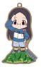 Yama no Susume Third Season [Chara Ride] Kaede on Mount Mitsutouge Rubber Strap (Anime Toy)