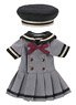 Picco D Gymnasium Sailor One-piece Set (Gray x Black) (Fashion Doll)