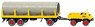(HO) Unimog U 411 Strut Trailer Zublin (Model Train)