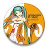 Hatsune Miku Racing Ver. 2010 Big Can Badge 10th Anniversary Design 3 (Anime Toy)