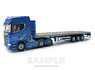 Blue Crown Scania New S-series Highline 6x2 & Flatbed 3 Axle (Diecast Car)