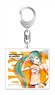 Hatsune Miku Racing Ver. 2010 Acrylic Key Ring 10th Anniversary Design 1 (Anime Toy)