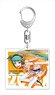 Hatsune Miku Racing Ver. 2010 Acrylic Key Ring 10th Anniversary Design 2 (Anime Toy)