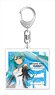 Hatsune Miku Racing Ver. 2011 Acrylic Key Ring 10th Anniversary Design 1 (Anime Toy)