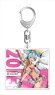 Hatsune Miku Racing Ver. 2013 Acrylic Key Ring 10th Anniversary Design 3 (Anime Toy)
