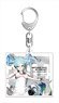 Hatsune Miku Racing Ver. 2014 Acrylic Key Ring 10th Anniversary Design 1 (Anime Toy)