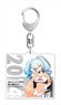 Hatsune Miku Racing Ver. 2014 Acrylic Key Ring 10th Anniversary Design 4 (Anime Toy)