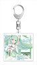 Hatsune Miku Racing Ver. 2017 Acrylic Key Ring 10th Anniversary Design 1 (Anime Toy)