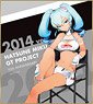 Hatsune Miku Racing Ver.2014 Mini Colored Paper 10th Anniversary Design 4 (Anime Toy)
