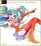 Hatsune Miku Racing Ver.2016 Mini Colored Paper 10th Anniversary Design 2 (Anime Toy)