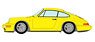 Porsche 911 (964) Carrera RS 1992 Speed Yellow (Diecast Car)