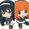 Girls und Panzer das Finale Petanko Trading Rubber Strap Vol.1 (Set of 8) (Anime Toy)