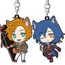 Sengoku Night Blood Rubber Strap Collection/Sanada Army & Date Army (Se of 8) (Anime Toy)