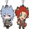 Sengoku Night Blood Rubber Strap Collection/Uesugi Army & Takeda Army (Se of 10) (Anime Toy)
