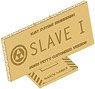 Label `Jango Fett`s SlaveI` (Plastic model)