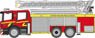 (OO) スカニア ARP スコットランド消防本部 はしご車 (鉄道模型)