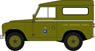 (OO) Land Rover Series II SWB Hard Back Civil Defence (Model Train)