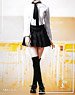 Manmodel 1/6 High School Girl Uniform Set Black (Fashion Doll)