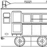 1/80(HO) Kotoden Type 20 Type B Kit (Unassembled Kit) (Model Train)