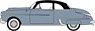 (HO) Oldsmobile Rocket 88 Coupe 1950 Crest Blue (Model Train)