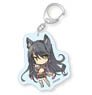 How NOT to Summon a Demon Lord Die-cut Acrylic Key Ring Deformed Ver. (Rem) (Anime Toy)