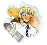 Detective Conan Wet Color Series Acrylic Key Ring Toru Amuro (Anime Toy)