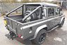 Land Rover Defender TD5 Double Cab Bonetti Gray/BlackRoof & Hood (Diecast Car)