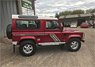 Land Rover Defender 90 Tdi Station Wagon Red (Diecast Car)